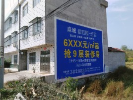 宜昌墙体广告质量分析