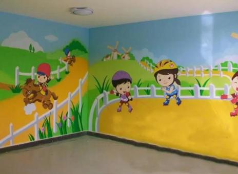 宜昌幼儿园墙体彩绘制作流程及注意事项