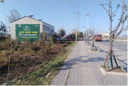 宜昌书山南院墙体广告