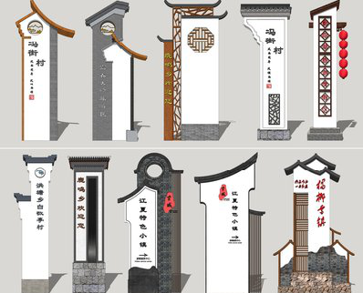 宜昌美丽乡村标识标牌有哪些分类？