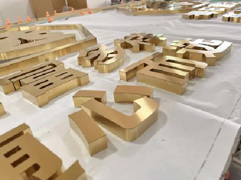 宜昌拉丝不锈钢字的特点。